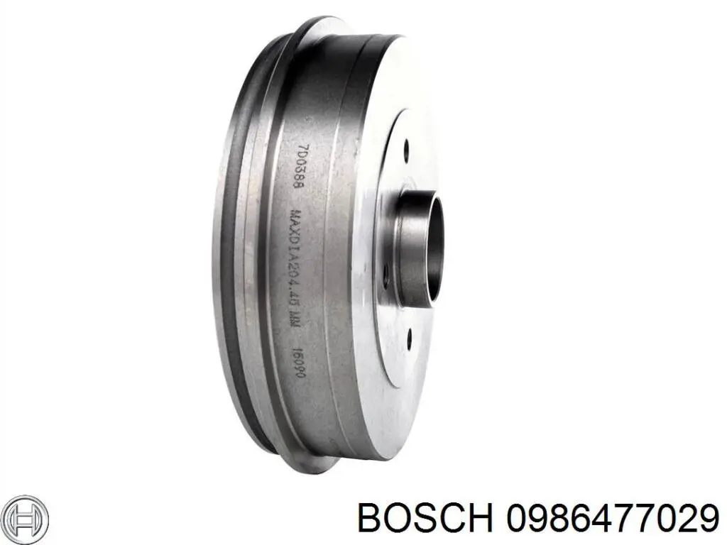 Купити 0986477029 Bosch Барабан гальмівний задній