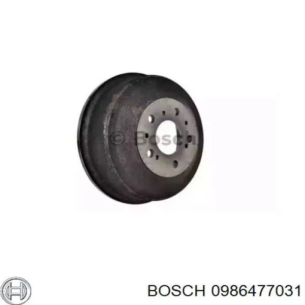0986477031 Bosch Тормозной барабан