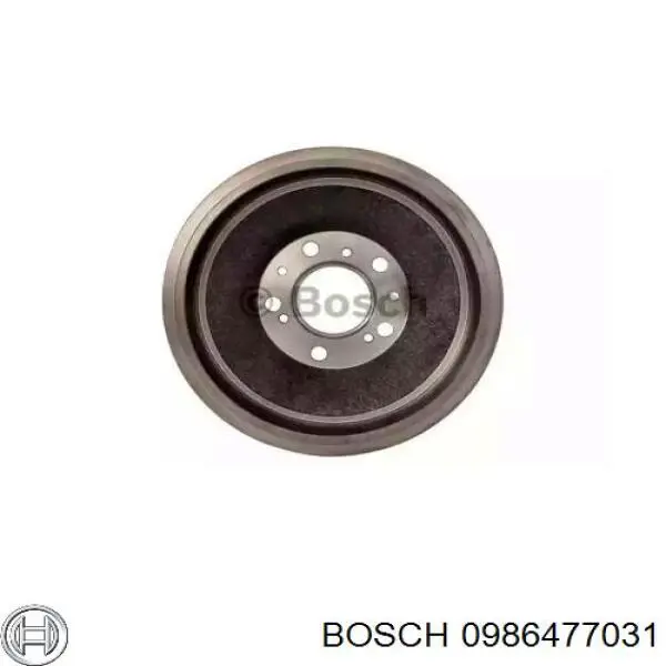 Купити 0986477031 Bosch Барабан гальмівний задній