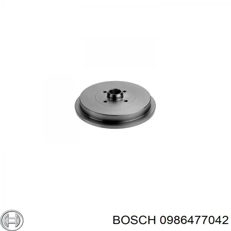 Купити 0986477042 Bosch Барабан гальмівний задній