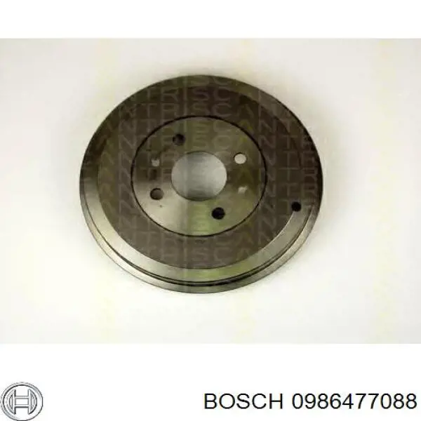 0986477088 Bosch Барабан гальмівний задній