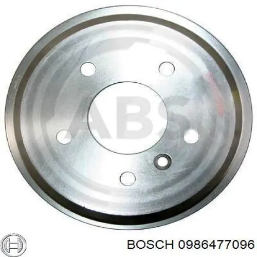 0986477096 Bosch Барабан гальмівний задній