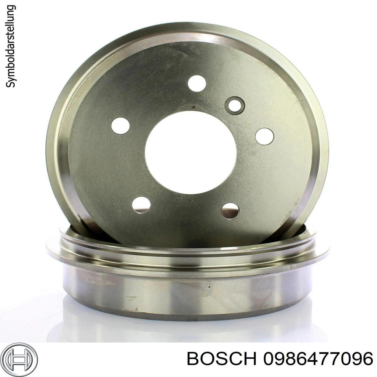 Барабан гальмівний задній Bosch 0986477096