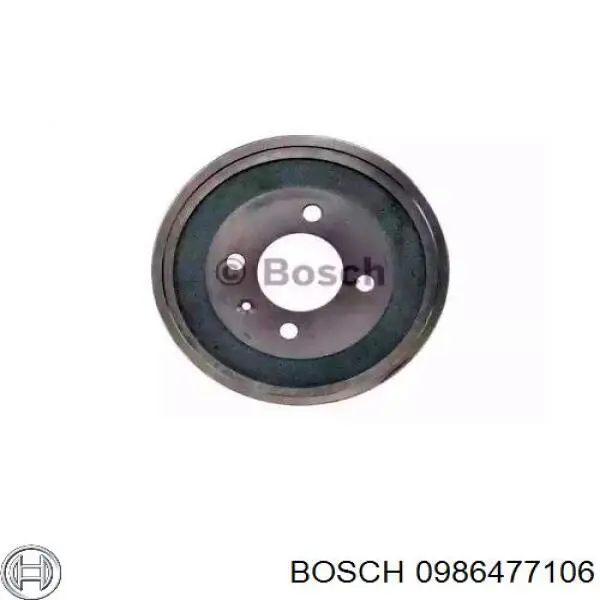 0986477106 Bosch барабан гальмівний задній