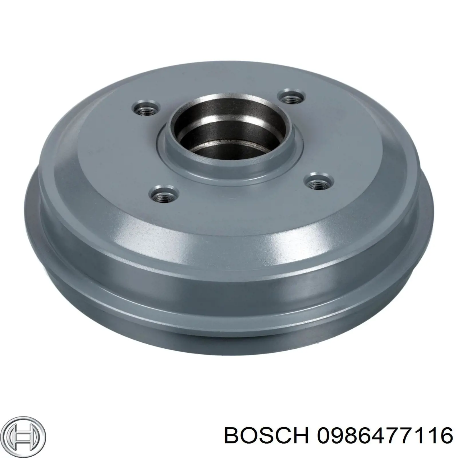 Барабан гальмівний задній 0986477116 Bosch