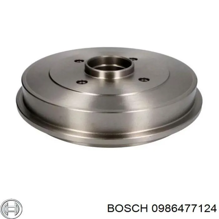 Барабан гальмівний задній Bosch 0986477124 ціна, від 35.10 USD