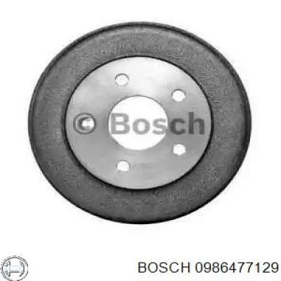 0986477129 Bosch барабан гальмівний задній
