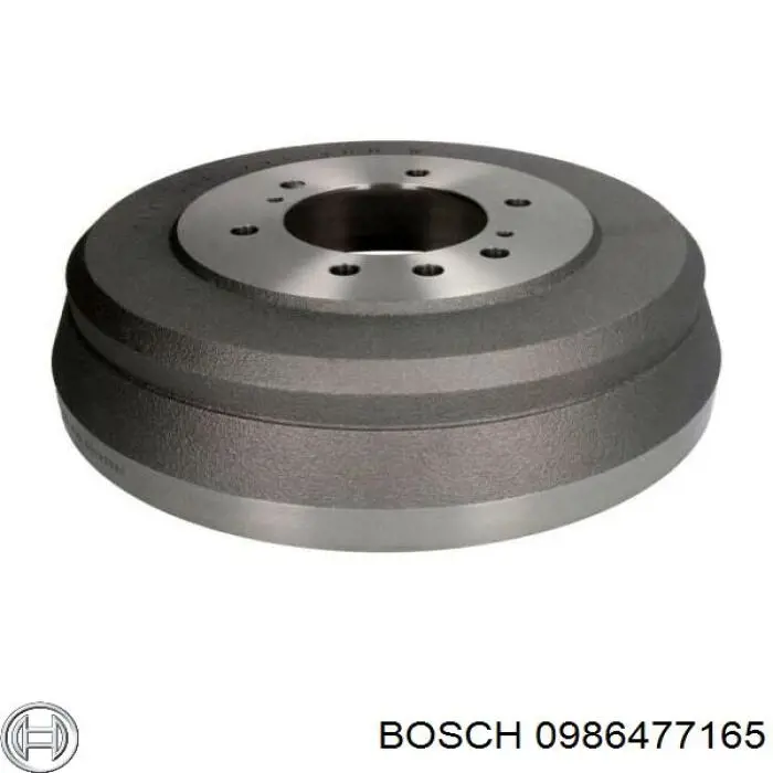 Барабан гальмівний задній Bosch 0986477165