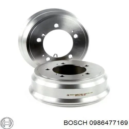 0986477169 Bosch барабан гальмівний задній
