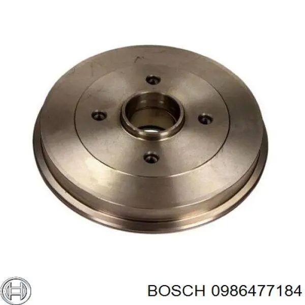 0986477184 Bosch барабан гальмівний задній
