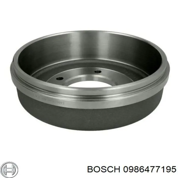 Барабан гальмівний задній Bosch 0986477195 ціна, від 47.24 USD