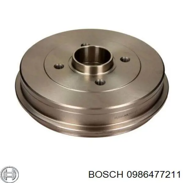 Купити 0986477211 Bosch Барабан гальмівний задній