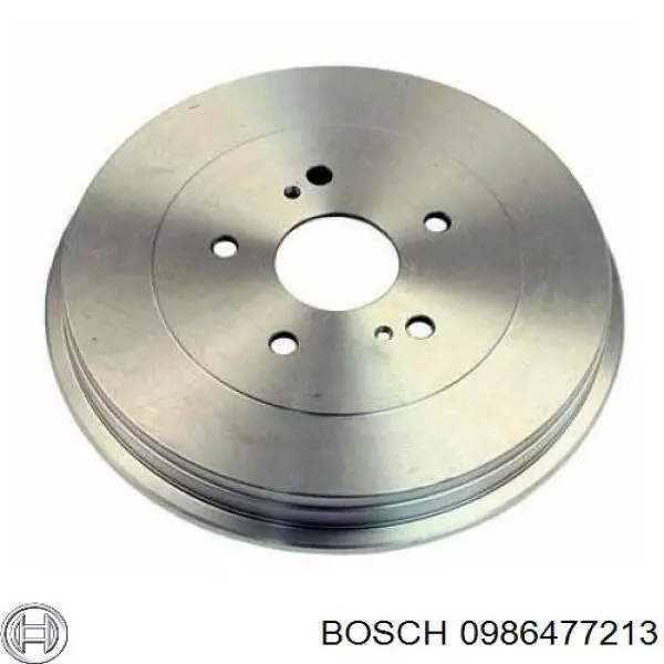 0986477213 Bosch Барабан гальмівний задній