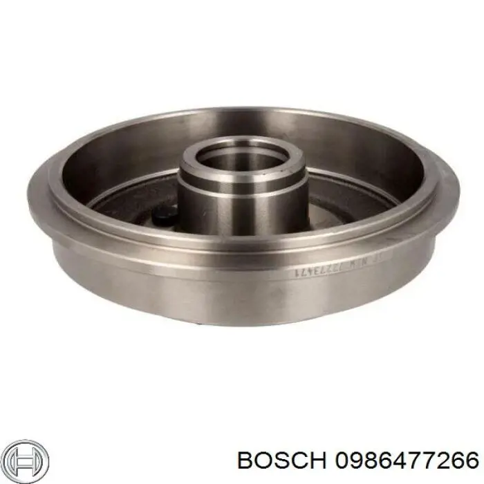 Барабан гальмівний задній Bosch 0986477266