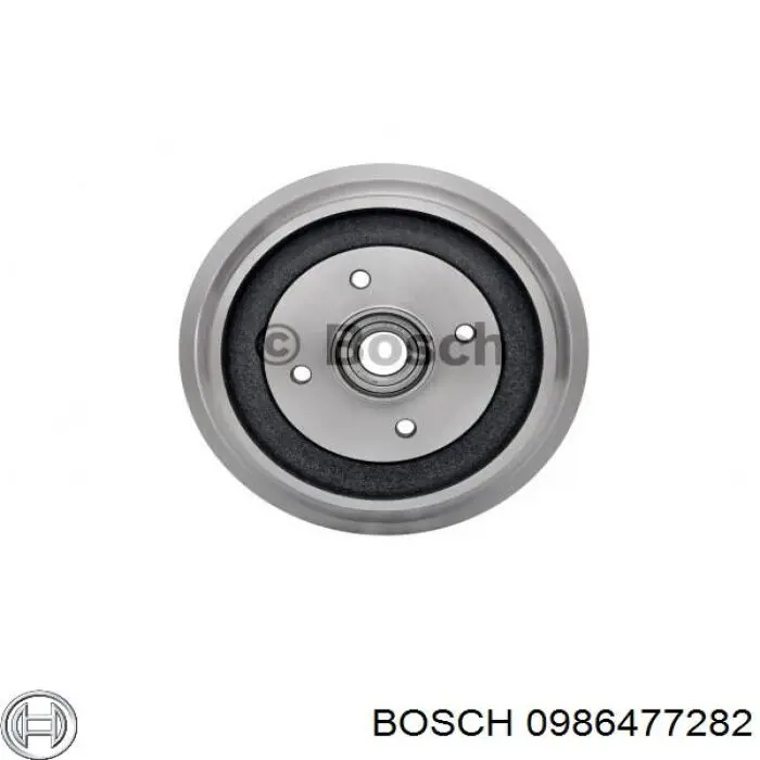 0986477282 Bosch барабан гальмівний задній