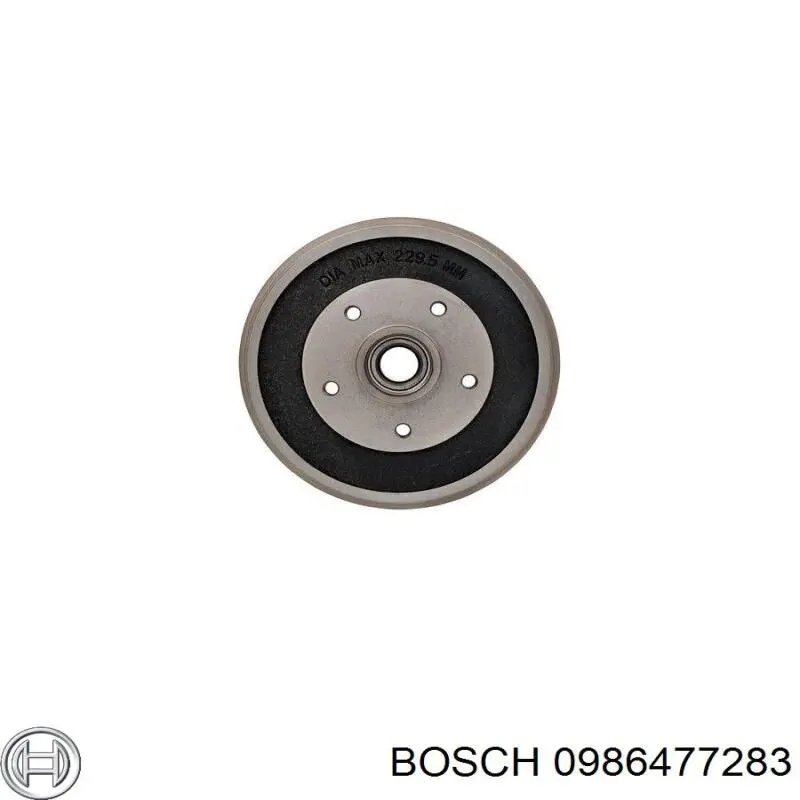 Барабан гальмівний задній Kamoka 104079 ціна, від 59.04 USD