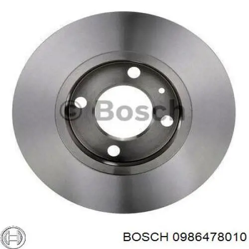 0986478010 Bosch диск гальмівний передній