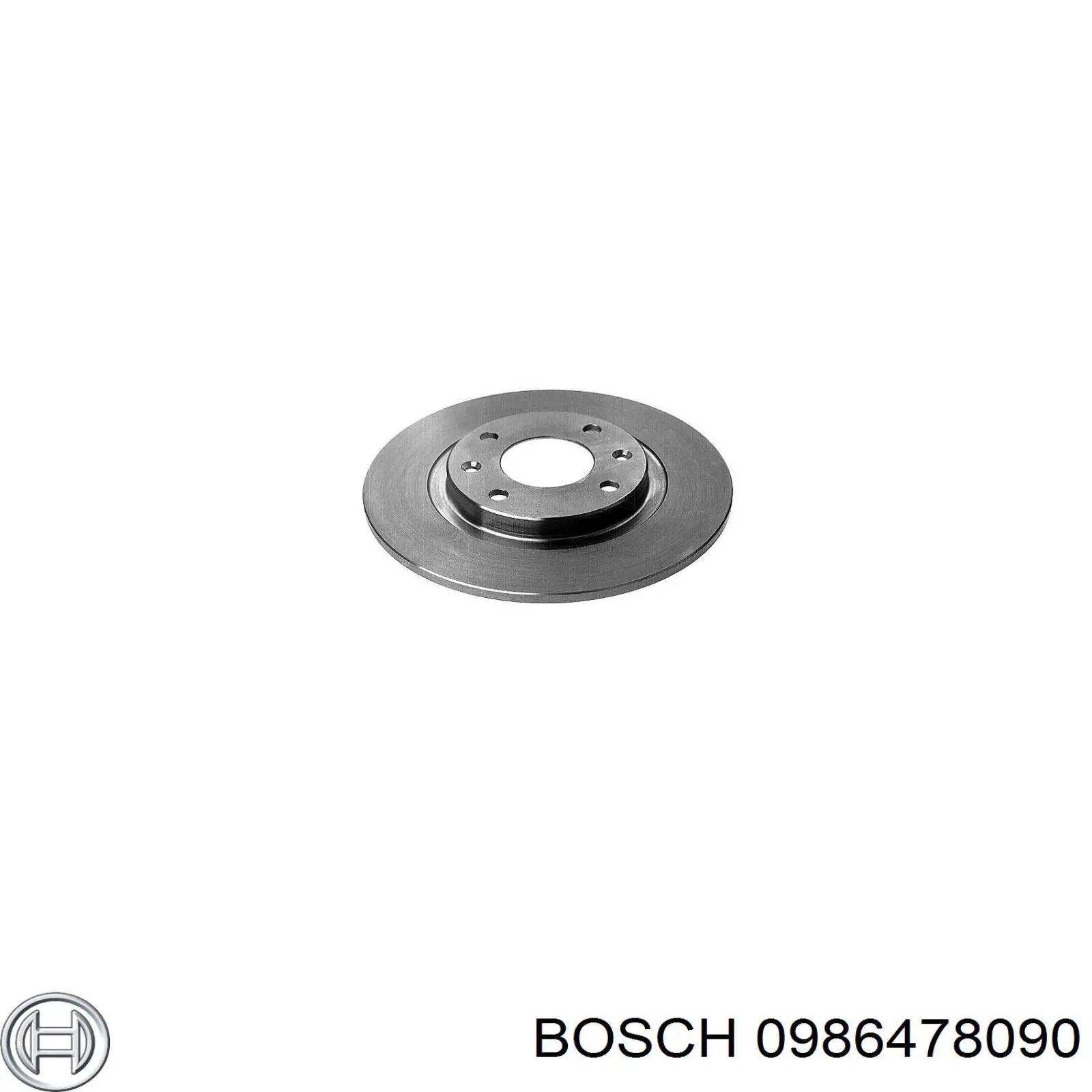 Купити 0986478090 Bosch Ротор гальмівний