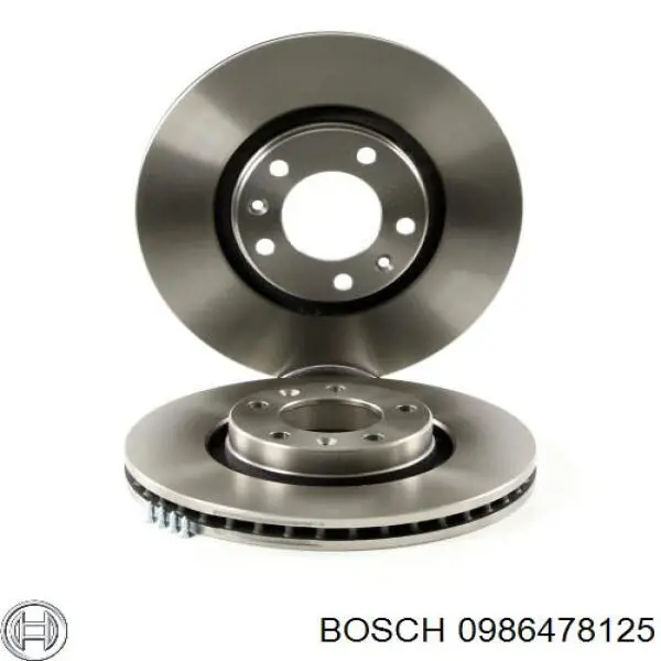 Купити 0986478125 Bosch Ротор гальмівний
