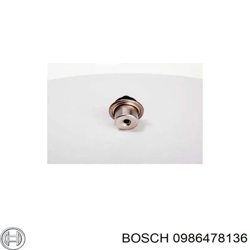 0986478136 Bosch диск гальмівний передній