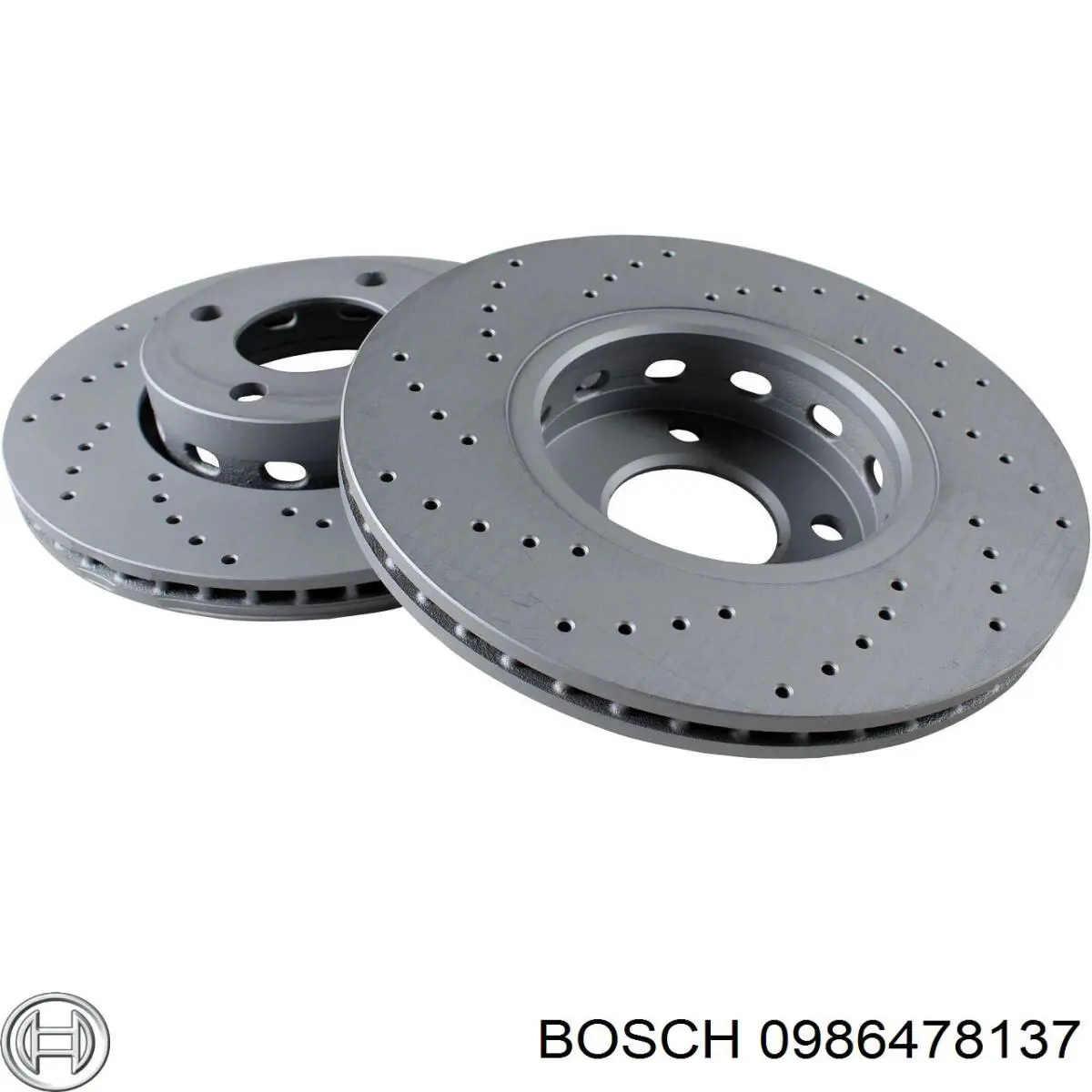 Диск гальмівний передній 0986478137 Bosch