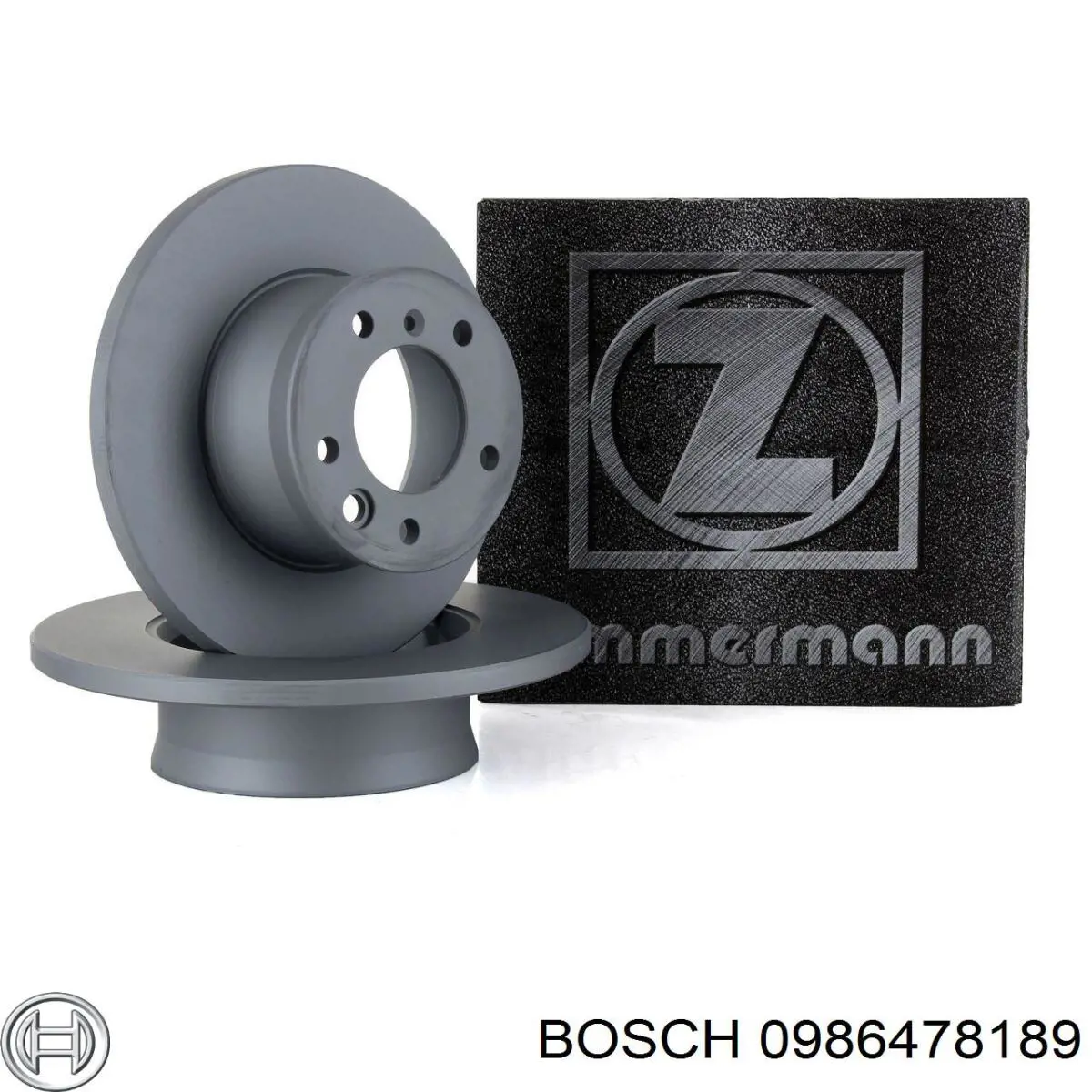 Купити 0986478189 Bosch Ротор гальмівний
