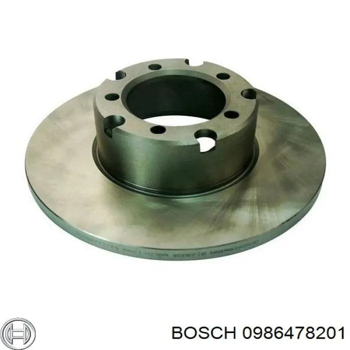 Гальмівні диски передні 0986478201 Bosch