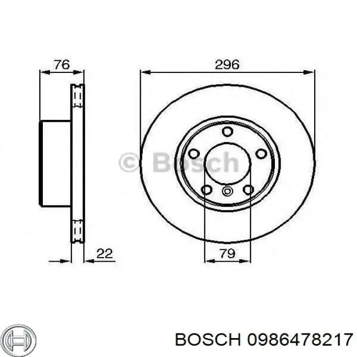 Гальмівні диски передні 34111163147 BMW