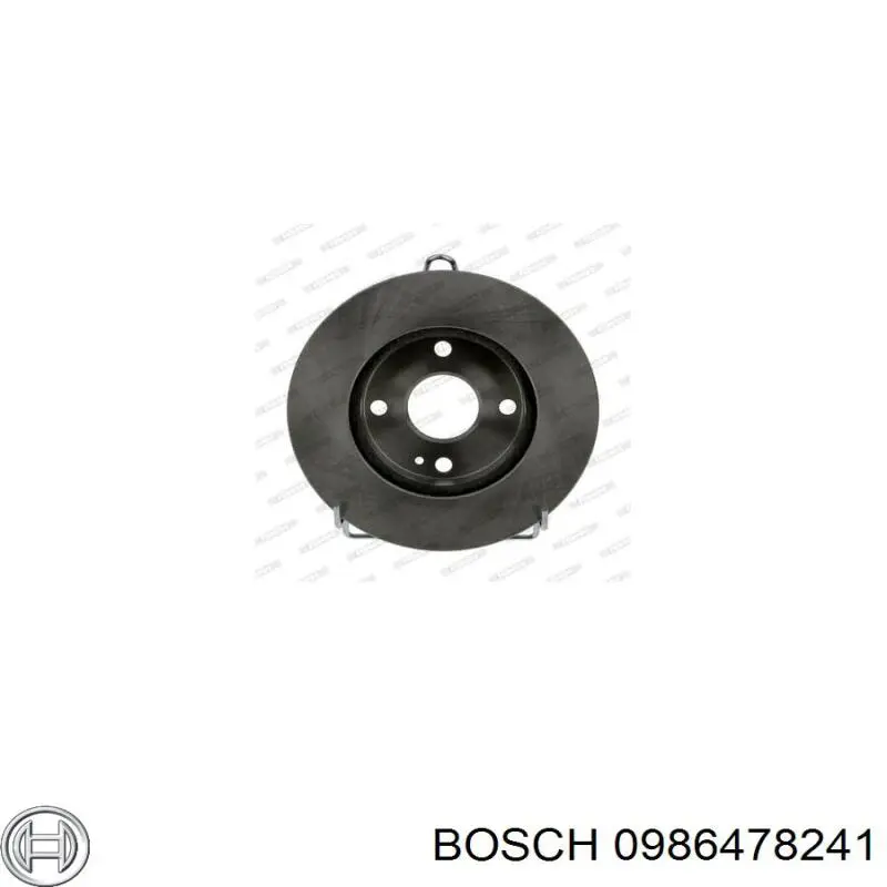 Диск переднього гальма Bosch 0986478241 ціна, від 25.64 USD