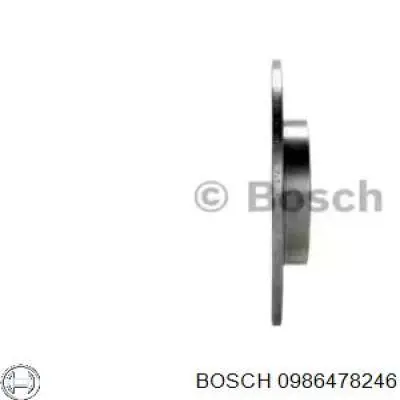 0986478246 Bosch диск гальмівний передній