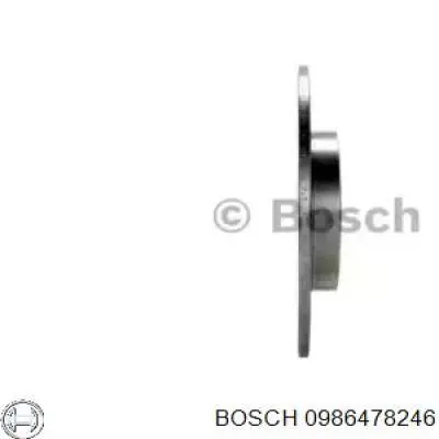 Гальмівні диски передні 0986478246 Bosch