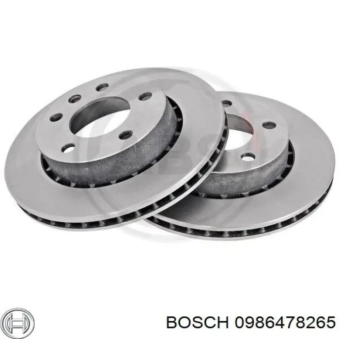 Купити 0986478265 Bosch Ротор гальмівний