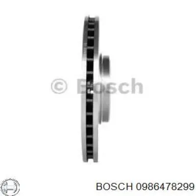 Купити 0986478299 Bosch Ротор гальмівний