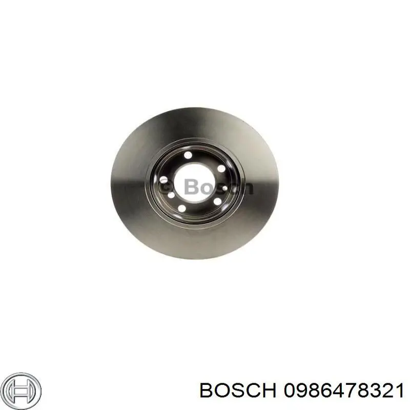 Задні дискові гальма Bosch 0986478321 ціна, від 34.66 USD