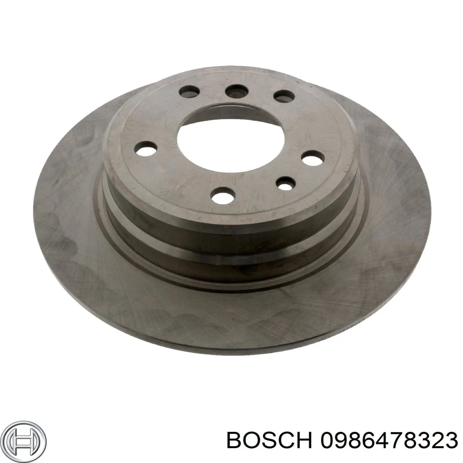 0986478323 Bosch диск гальмівний задній