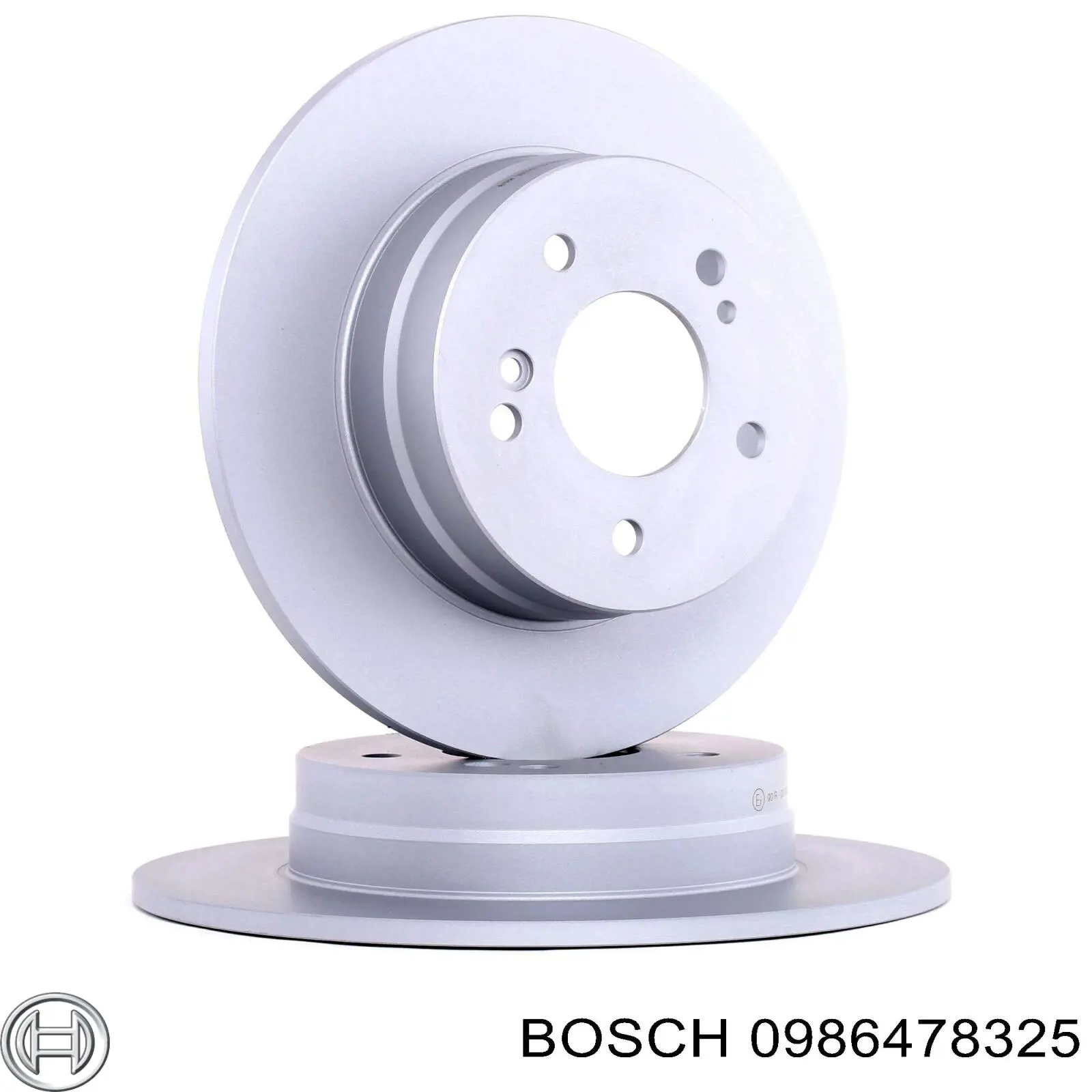 0986478325 Bosch диск гальмівний задній