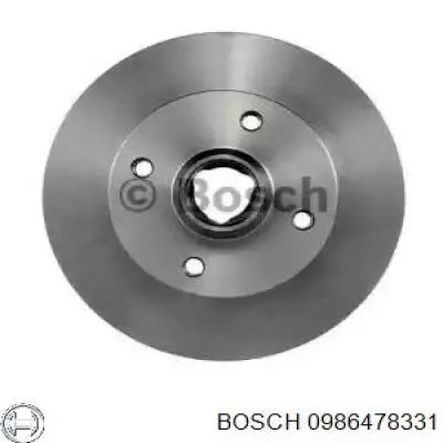 Гальмівні диски 0986478331 Bosch