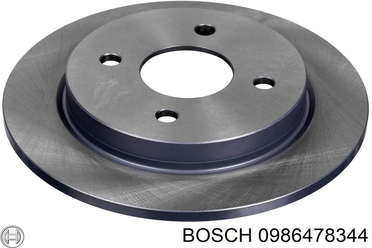 Гальмівні диски 0986478344 Bosch