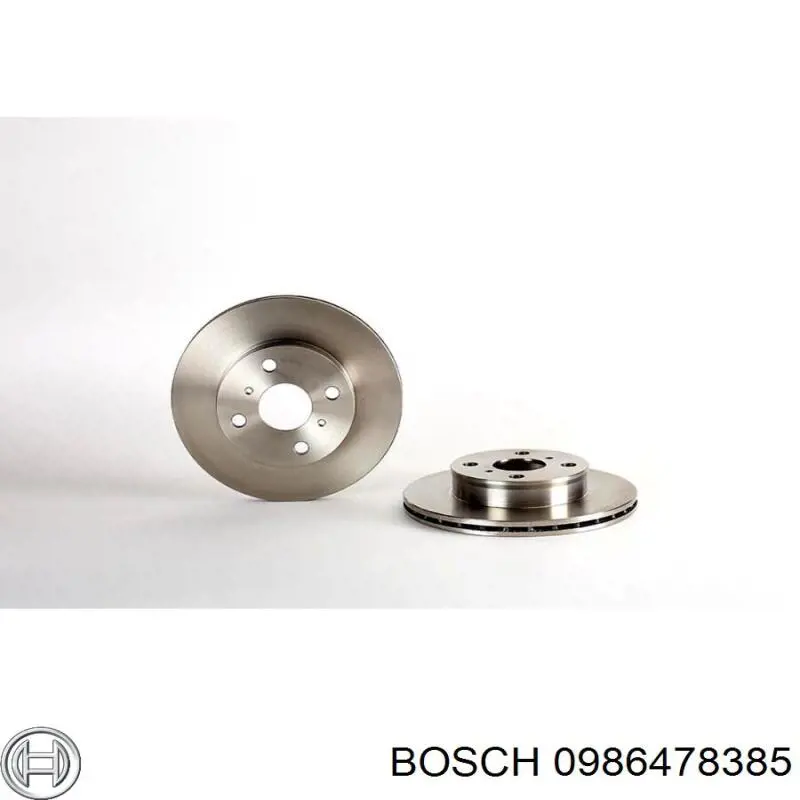 Гальмівні диски передні 0986478385 Bosch