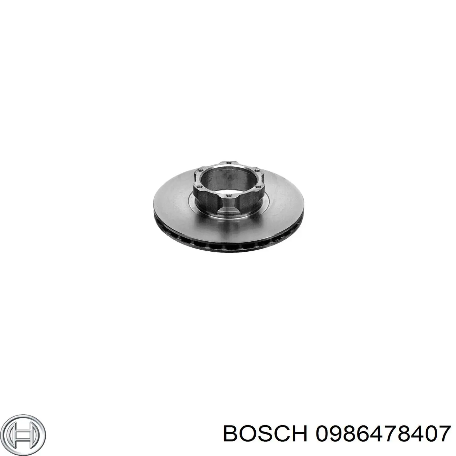 0986478407 Bosch Гальмо дискове переднє