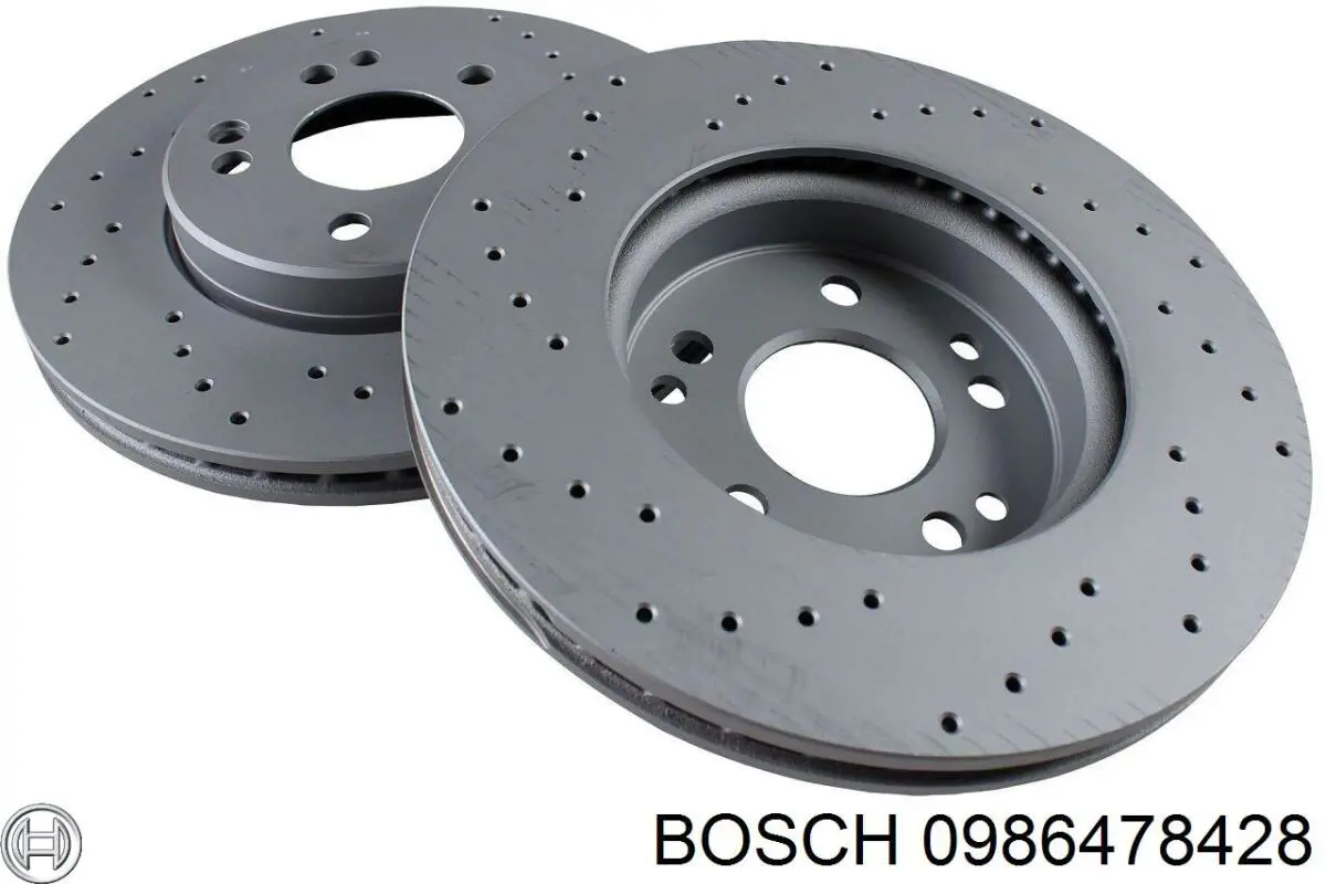 Диск гальмівний передній Bosch 0986478428