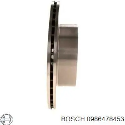 Гальмівні диски передні 0986478453 Bosch
