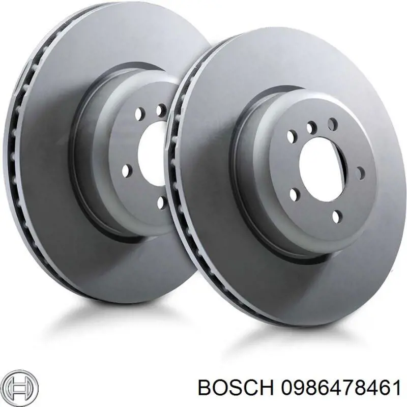 Диск гальмівний задній Bosch 0986478461