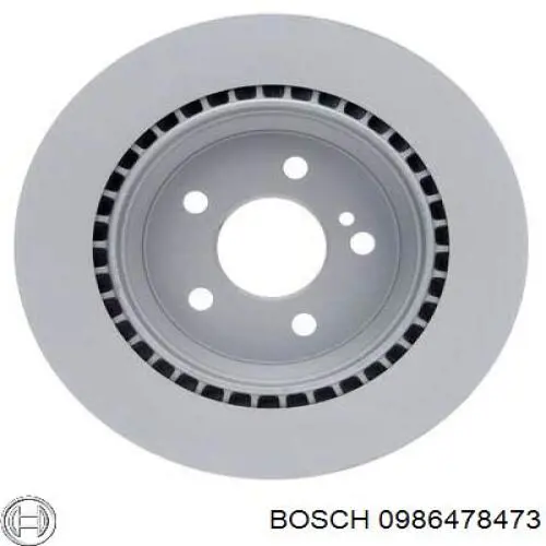 Гальмівні диски 0986478473 Bosch
