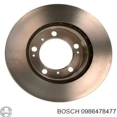 Гальмівні диски передні ADV184378 Blue Print