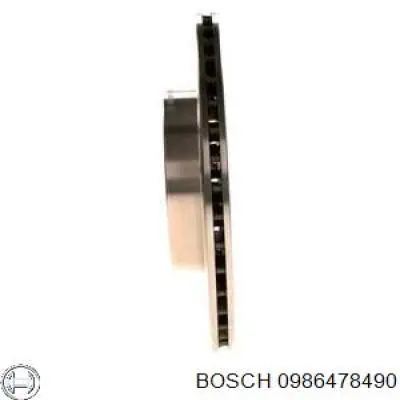 0986478490 Bosch диск гальмівний передній