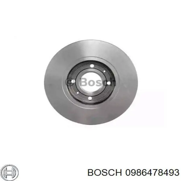 Диск гальмівний передній Bosch 0986478493