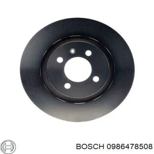 0986478508 Bosch диск гальмівний передній