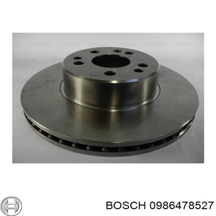 0986478527 Bosch диск гальмівний передній