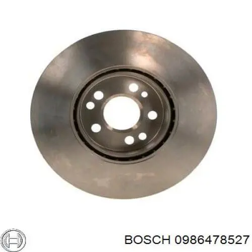 0986478527 Bosch Гальмо дискове переднє